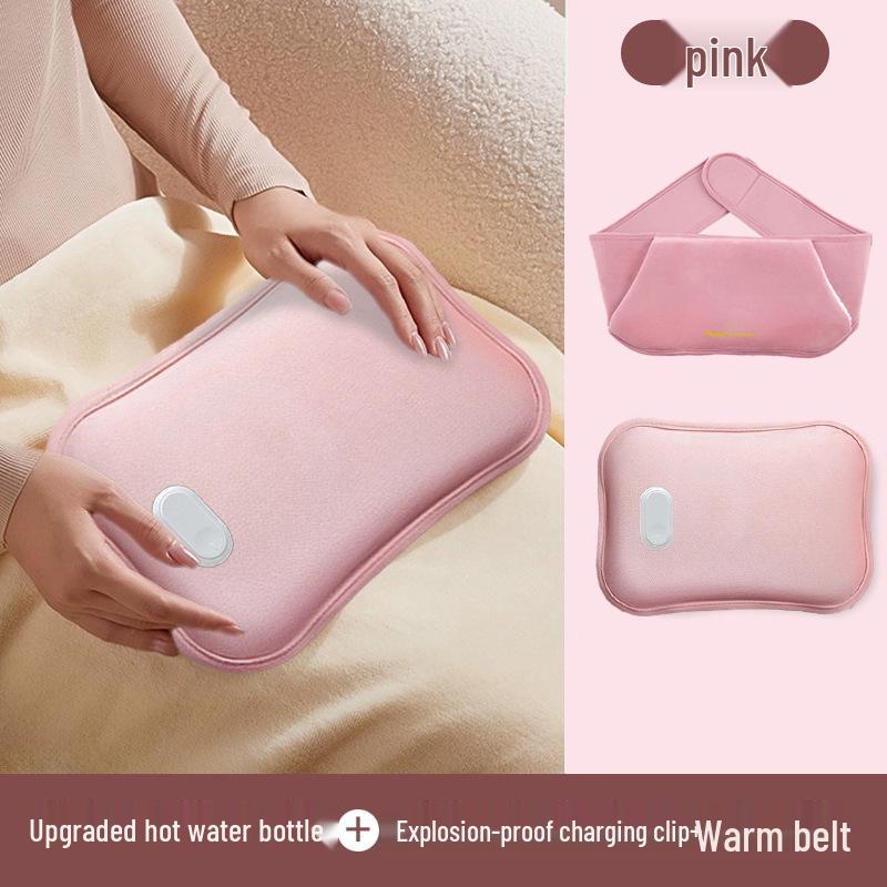 Electric Explosion-Proof Rechargeable Hand Warmer & Large Hot Water Bag