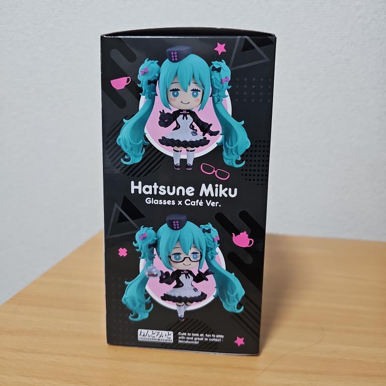 [USED] Good Smile Lottery A Prize: Nendoroid Hatsune Miku Glasses x Cafe Ver.