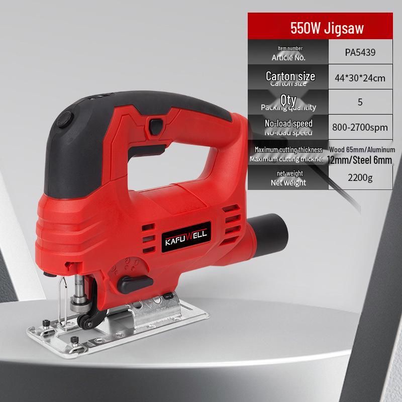 

Kafwell 220-240V Многофункциональная ручная электрическая пила-лобзик для деревообработки
