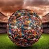 Demon Slayer Druck Größe 5 Fußball, Standard-Matchball für Sportspiele und Teamtraining, Ideales Geschenk für Fußballfans