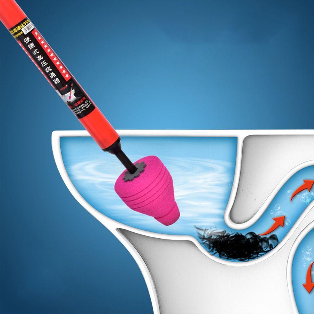 Unblocking High Pressure Toilet Unclogger Toilet Tools Bathroom Cleaner for Unblocking Pipe Clog