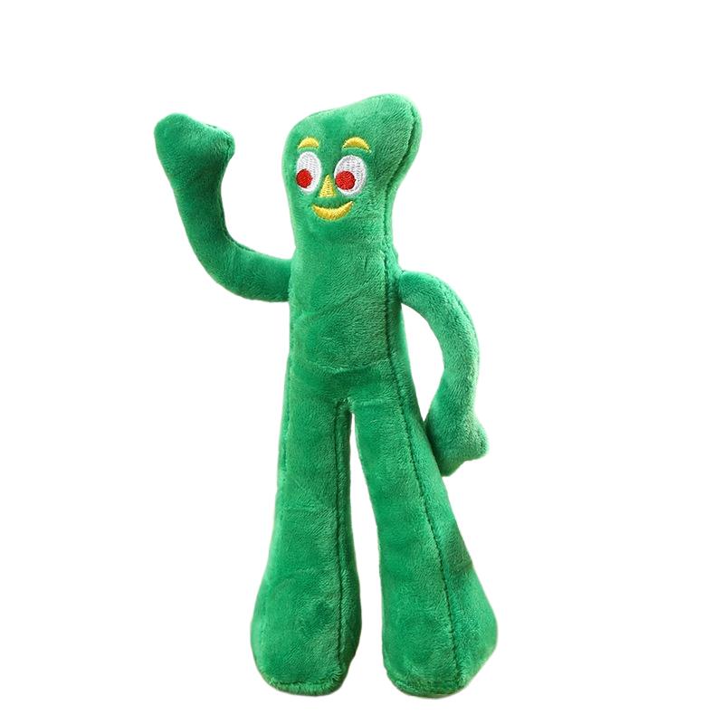 

Dog Joint Toy Little Green Man Pet Dog Toy Squeaky Dog Toys Plush Cat Gnawing Toy Making Noise Pet Supplies зелёный