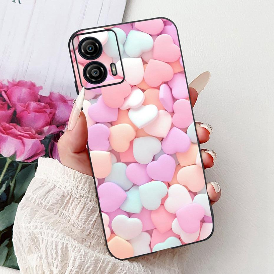 Cute Painting Phone Case For Motorola Moto G53 G73 Soft Silicone TPU Back Cover For MOTO G53 G73 5G Cases Bumpers