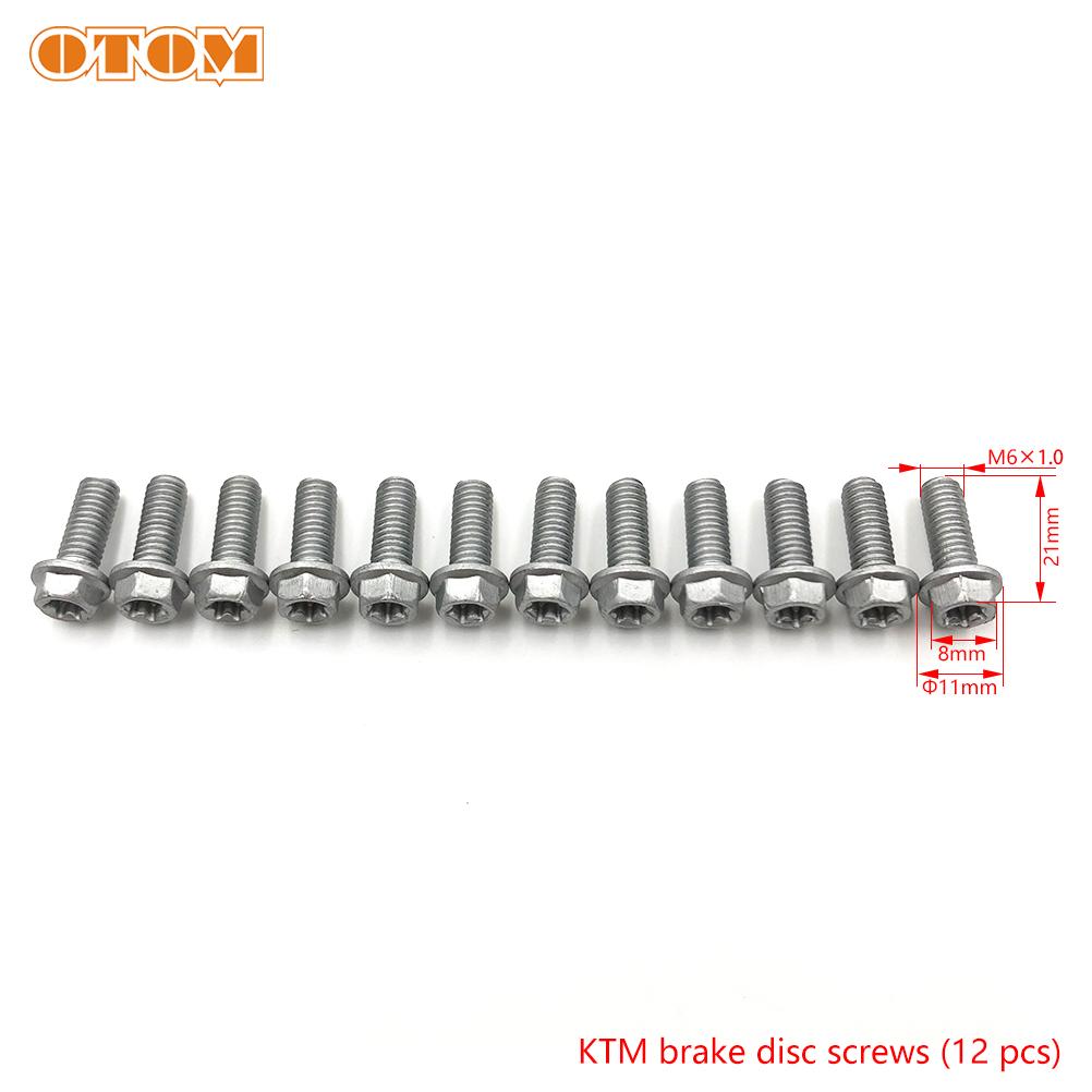For KTM Fairing Screws Motorcycle Bolt Kit M6 M8 Shock Absorbing Guard Plate Brake Disc Screw EXC XC SX Adventure Fastener Kit