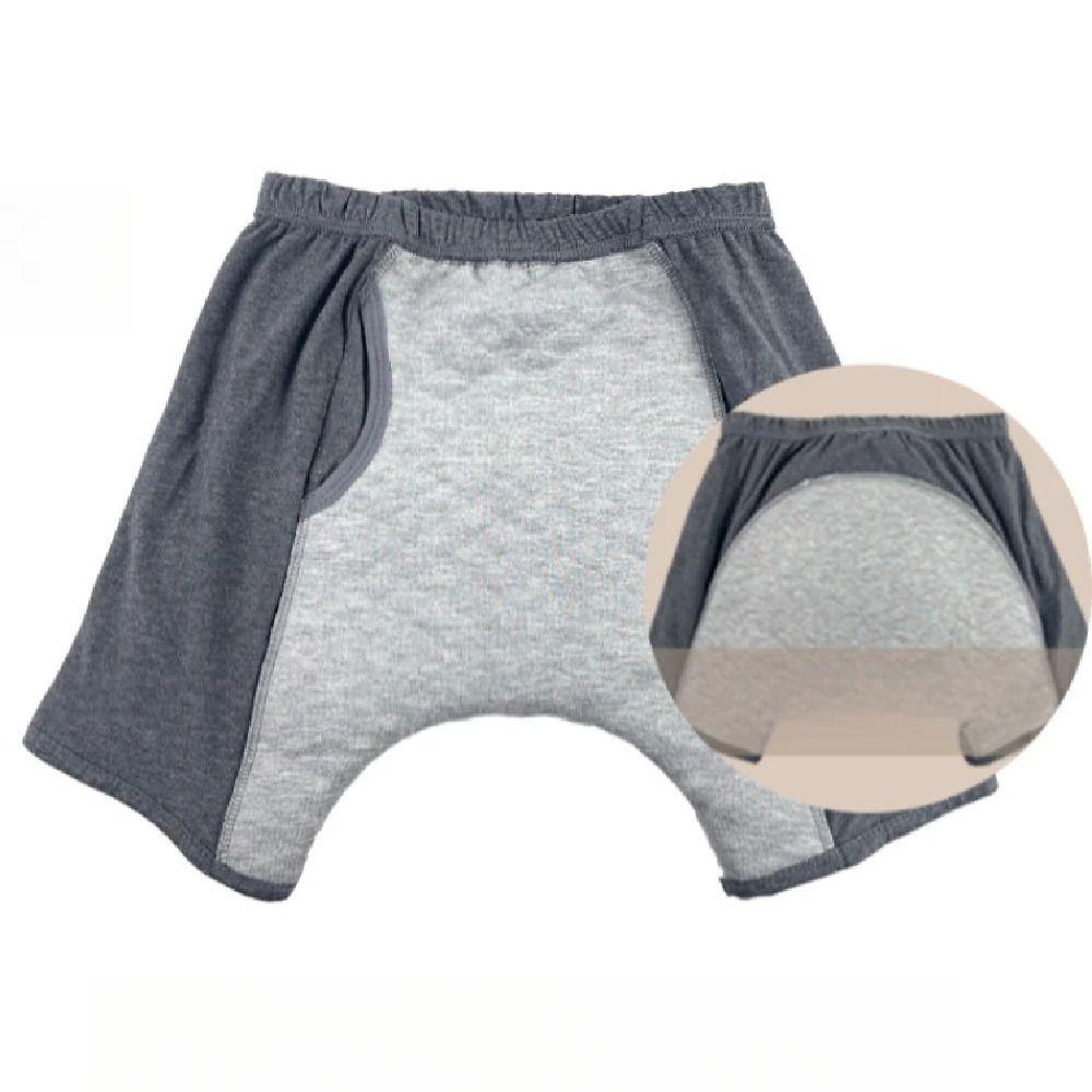 Antibacterial Washable Diaper Elastic Incontinence Underwear Absorbent Briefs Patient Use