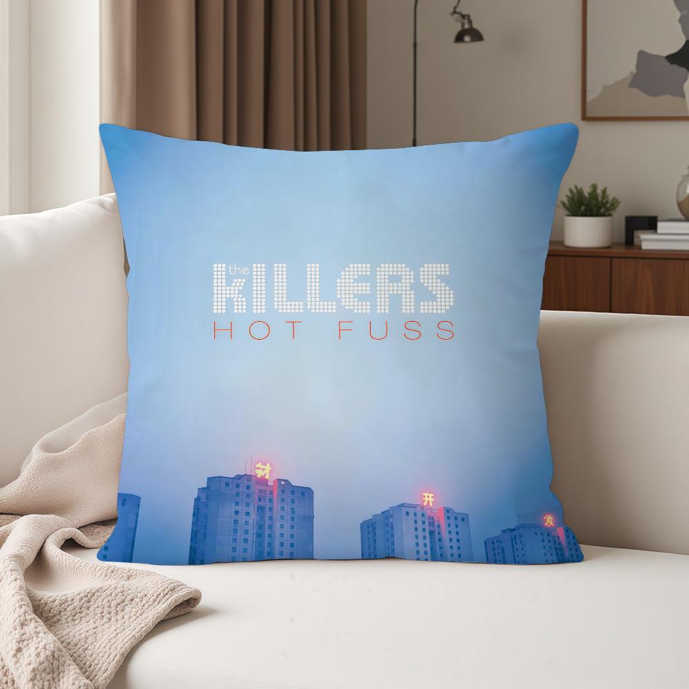 

Band The KKillers Pillow Case Suitable For Bedrooms Living Rooms Cars Home Decoration 30cmx30cm