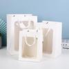 Transparent Window Tote Bag for Flowers & Dolls – Perfect for Qixi Festival & Mother's Day Gifts