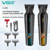 Oil Head Clipper Hair Trimmer Professional Clipper Rechargeable Haircut Machine Cordless Barber Digital Display Hair Trimmer for Men V-930
