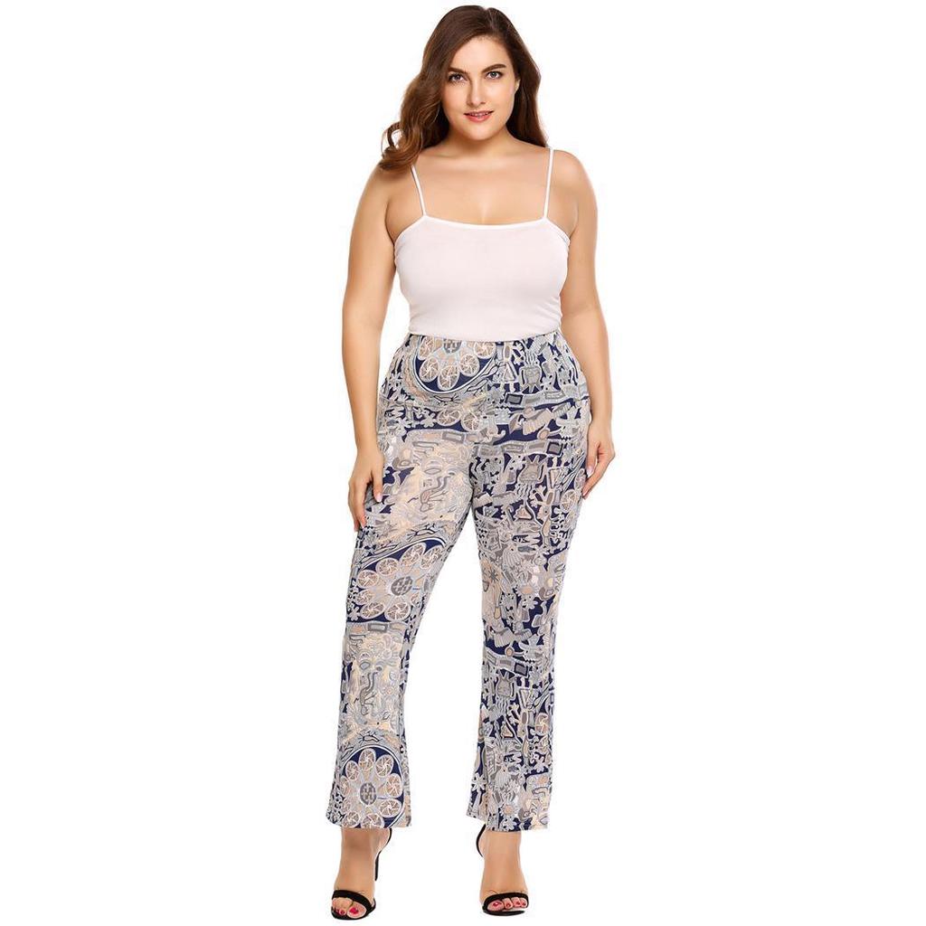plus size bohemian pants