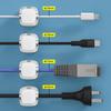 Magnetic Cable Organizer: Nail-Free Self-Adhesive Clip and Tie Holder