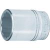 Williams Short 22mm Wide X Drive X Overall Length JHWHM-1222 12-Point Socket, 3/4" 2"