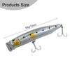 Stainless Steel Wire Floating Fishing Lure Tuna Popper Lure