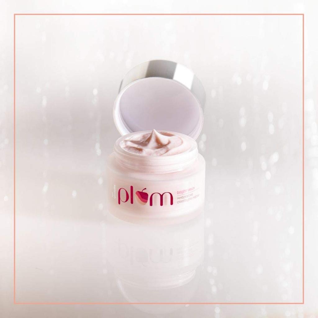 Plum Bright Years Restorative Overnight Creme 50ML | Hydrating Night Cream for Dry Skin | Vegan & Cruelty-Free Moisturizer