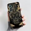 Casing For ZTE nubia Z50 NX711J Case Luxury Dragon Cute Cool Boys Girls Cover Black Matte Soft TPU Silicon Shockproof Phone Case