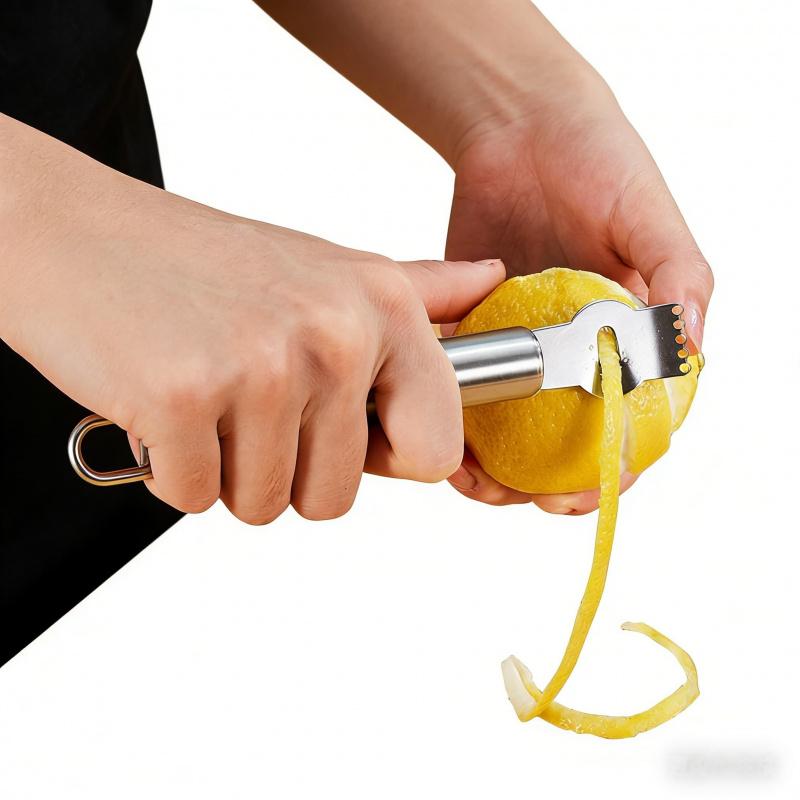 Stainless Steel Manual Lemon Peeler Household Fruit Potato Radish Grating Tool1-3Essential for a personal kitchen