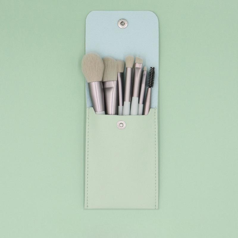 Mini Makeup Brush Set, Complete Set of Beginners’ Beauty Tools with Wooden Handle, Soft-bristled Makeup Brushes