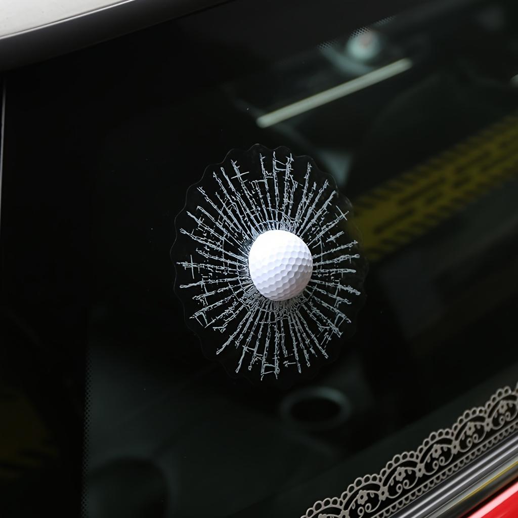 Personalized Baseball Golf, Tennis Car Stickers Creative Stickers, Rear Window Decorative Windshield Car Stickers, Three-dimensional Trend Stickers