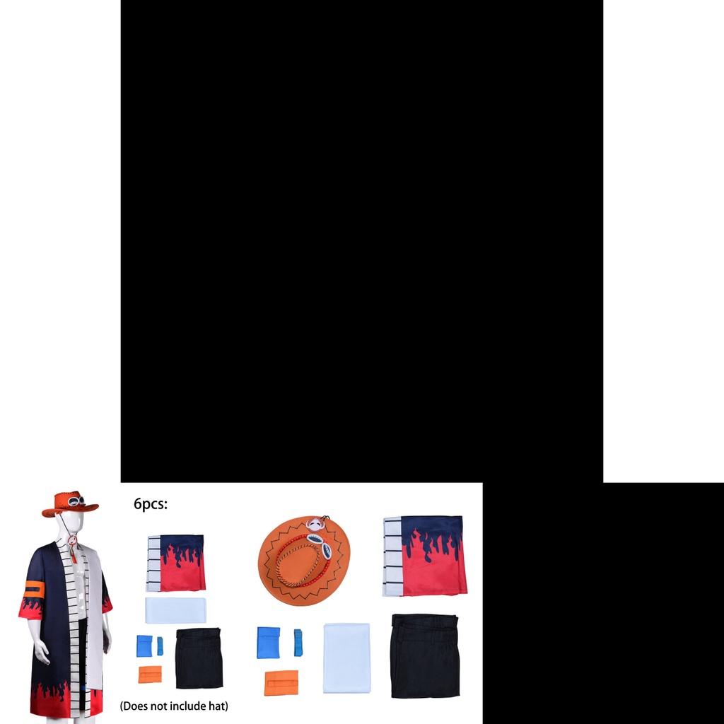 Portgas·d· Ace Cosplay Costume For Adults Highly Restored One Piece Character Uniform