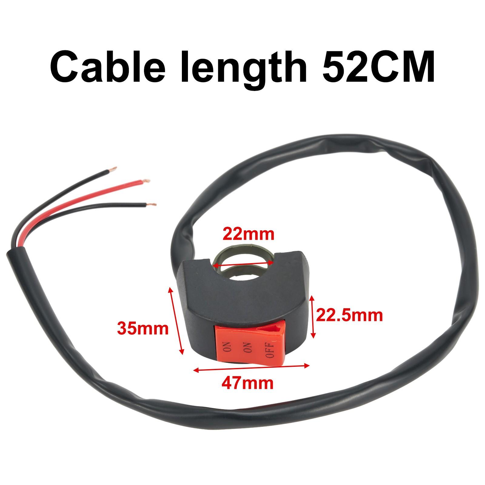 

Новый простой в использовании переключатель ВКЛ/ВЫКЛ, переключатель на руле, около 52 см/20,5\