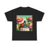Unisex Adult T Shirt Whimsical Insects Afternoon Tea Artwork