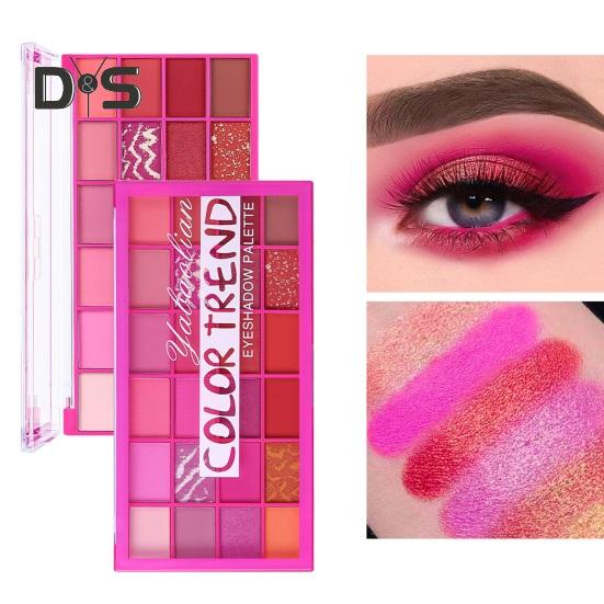 

Палитра теней для век 24 цвета мерцающие матовые стойкие водостойкие тени для век для женщин и девочек сценические принадлежности для макияжа глаз