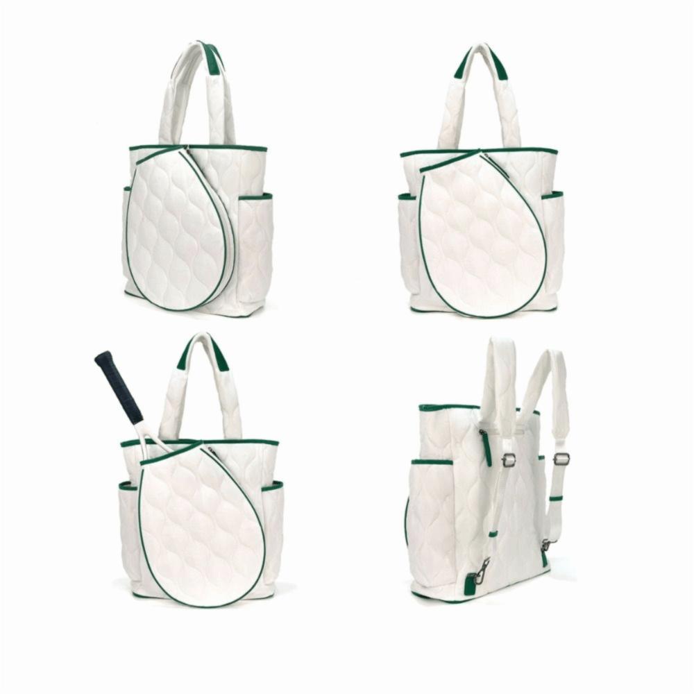 Extra-Large Tennis Tote Bag Waterproof Sports Bag Stylish Tennis Racket Backpack  Gym