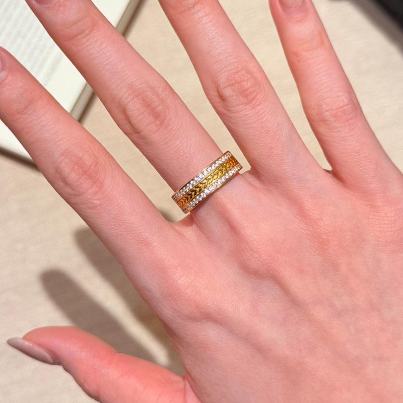 

925 Sterling Silver Simple Style Ring Finger Personalized Charm Women s Ring Birthday Party Gift for Friends Exquisite Jewely золотий