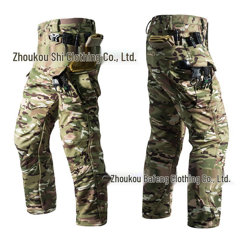 

IX7 Водонепроникні вітрозахисні софтшел штани з флісовою підкладкою для активного відпочинку та піших прогулянок XXL