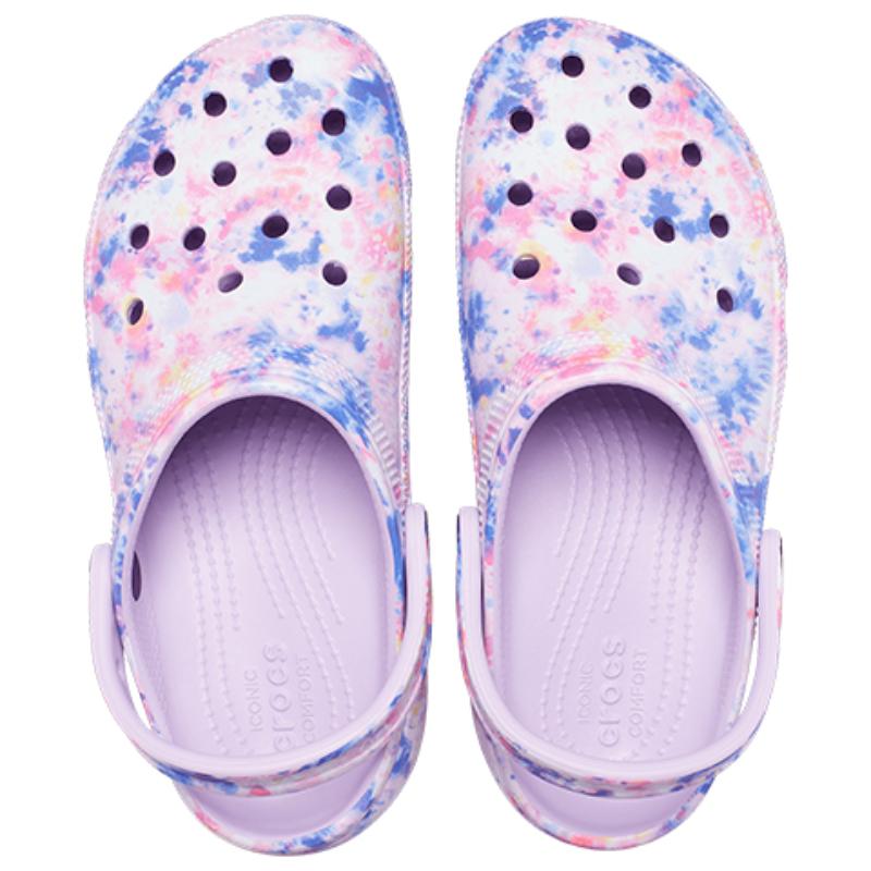 Crocs Classic Clog Platform Sandals Women's Purple