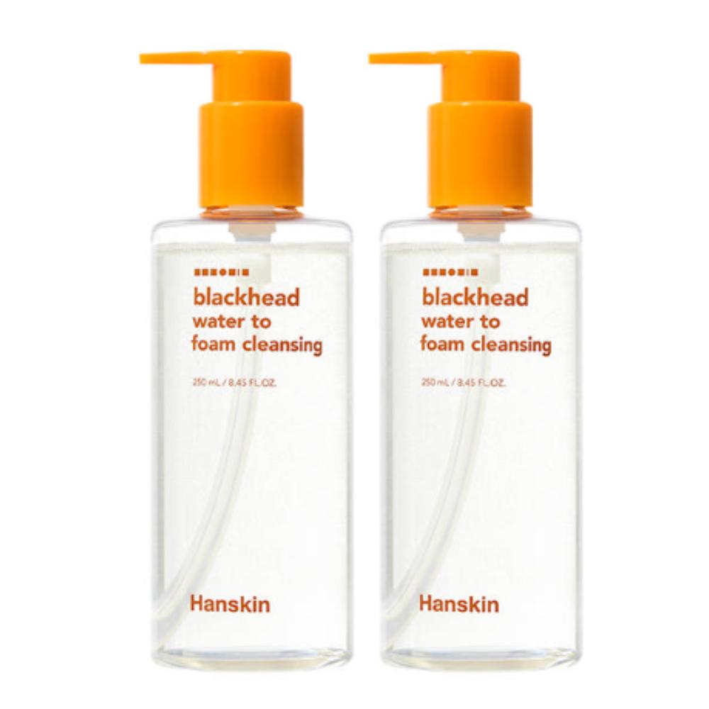 Hanskin Blackhead Water to Foam Cleansing 250ml x 2ea