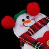 4 Pack Christmas Party Dinner Flatware Holder Santa Snowman Bags Decorations