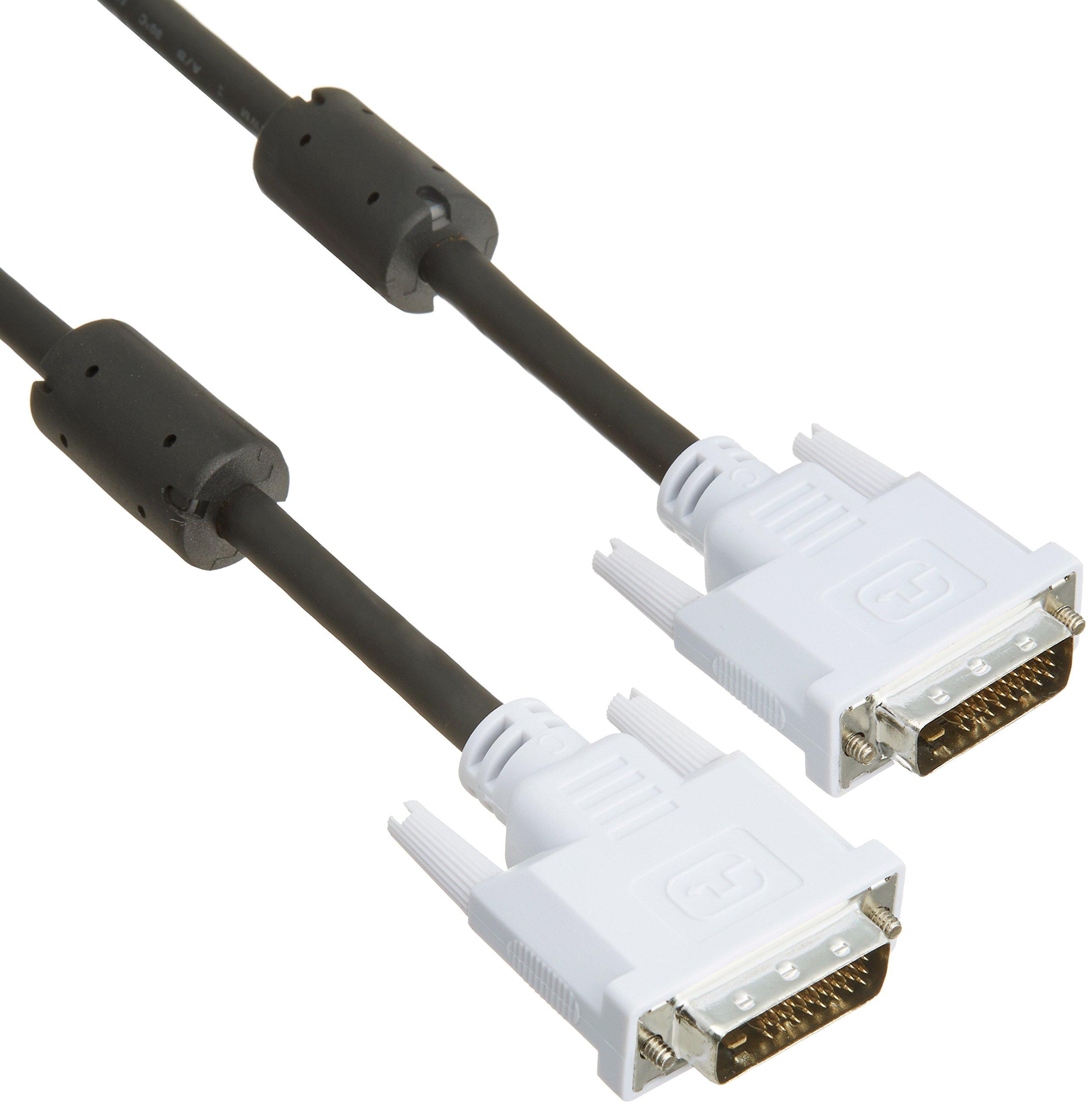 

ELECOM Display Cable Dual Link Digital 5m Black DVI-D24pin CAC-DVDL50BK чорний