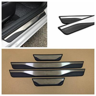 Für Volkswagen VW Polo 2011 -      2024 Einstiegsleisten Schutzblech Trittschutz Pedalschutz Auto Styling Zubehör