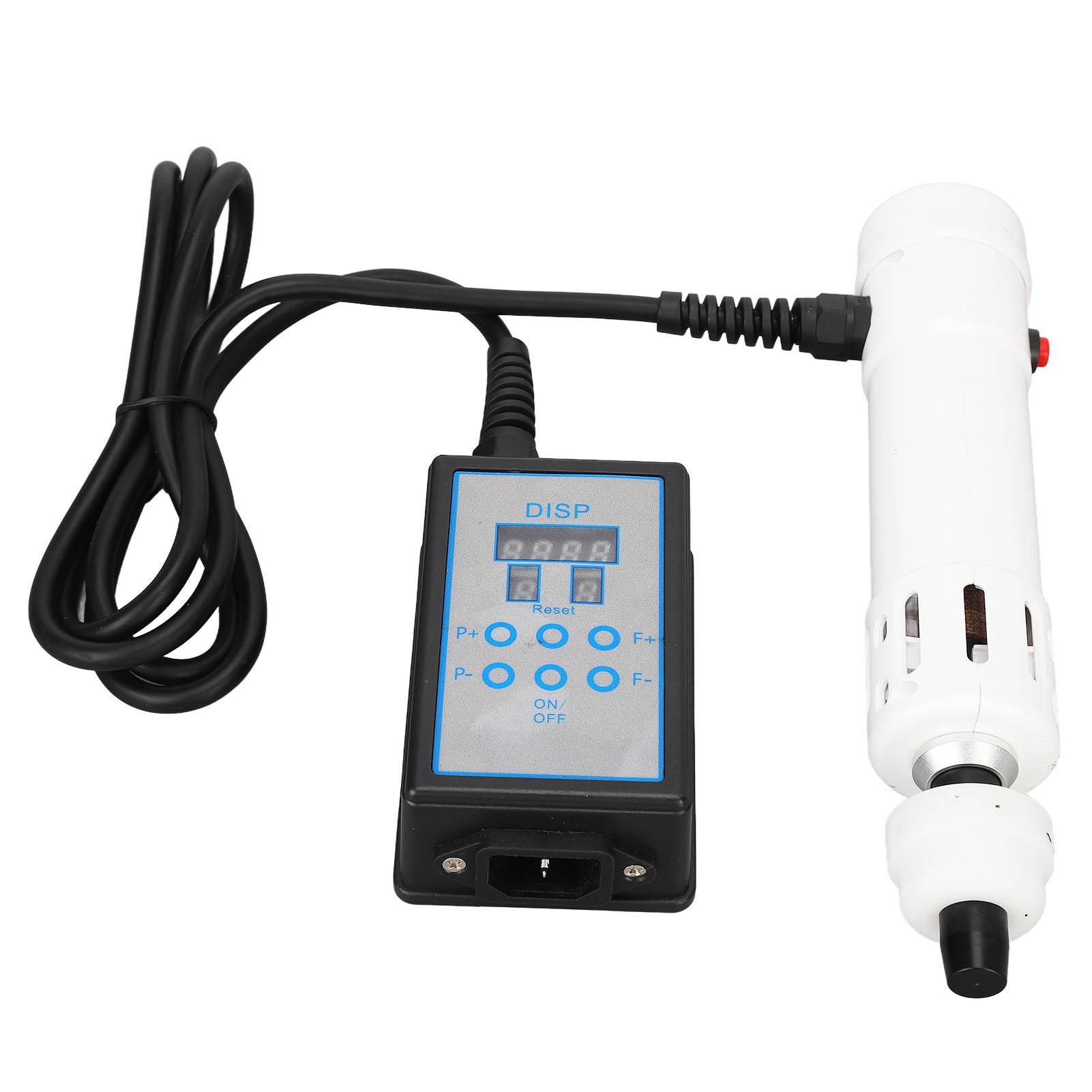 

ED Extracorporeal Shock Wave Machine Adjustable Electromagnetic Shock Wave Therapy Machine White 100‑240V EU Plug