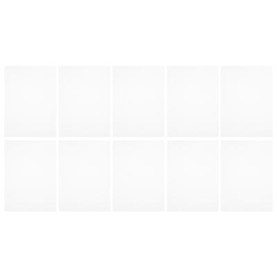10Pcs Shrink Film Semitransparent Frosted Heat Shrinkable HandPainted DIY Sheet 0.2mm 2029#