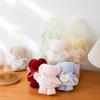 Creative Bunny Hand Gift Towel With Coral Velvet Material For Wedding And Birthday Gifts