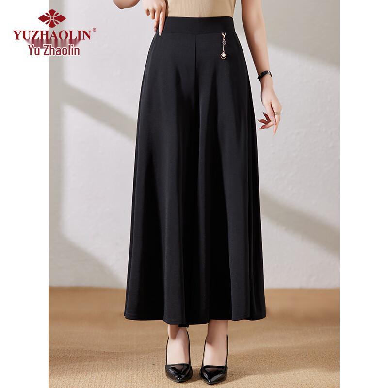 Yuzhaolin Elderly Women s Wide-Leg Casual Pants XL