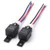 Joebo 24V/ 40A Car Motor Relay 4 Pole Relay 4 Pin Fuse On/Off SPST Socket with Socket and Harness (24V)
