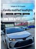 Compatible with 2019-2022 Corolla: Bi-Beam LED Streamer Lens Headlight Assembly