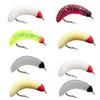 5Pcs Soft Lure Baits Worms Fishing Lures Ocean River FishingSport, Angelsport, Köder, Futtermittel & Fliegen!