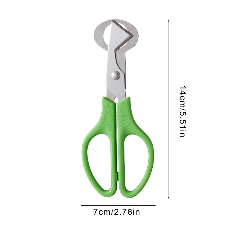 Pigeon Quail Open Crack Small Egg Shell Scissor Cut Bird Eggshell Separator Cigar Cutter Opener Tool Clipper Kitchen Tools
