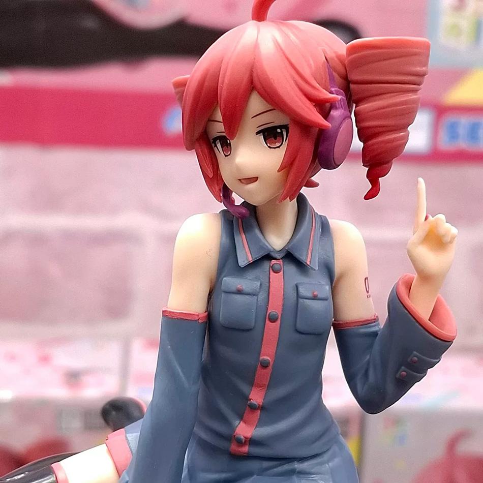 Original 14cm Utau Kasane Teto Premium Chokonose Actionfigur PVC Modell Sammlung Anime Figur Geburtstag Geschenk