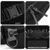 Outdoor Multi-Purpose Men's Waist Bag Korean Fashion Casual Chest Pack Crossbody Shoulder Bag for Travel Hiking Daily