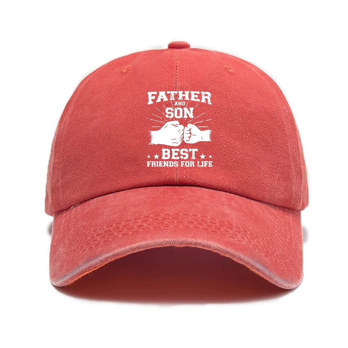 

Simple Printed Fashion Trend Washed Retro Style Baseball Cap for Men and Women помаранчевий