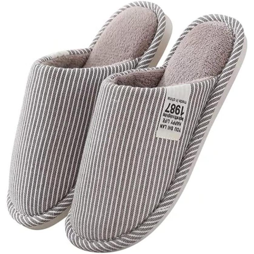 

Slippers, Set of 2 Pairs for Guests, Stylish, Washable, Breathable, Quiet, Antibacterial, Lightweight, Non-slip, Indoor Shoes, Room Shoes, Women s,