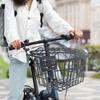 Bicycle Bike Metal Wire Rear Storage Basket Anti Rust Coating Easily Install Generic Accessories Cargo Basket for Folding Bike
