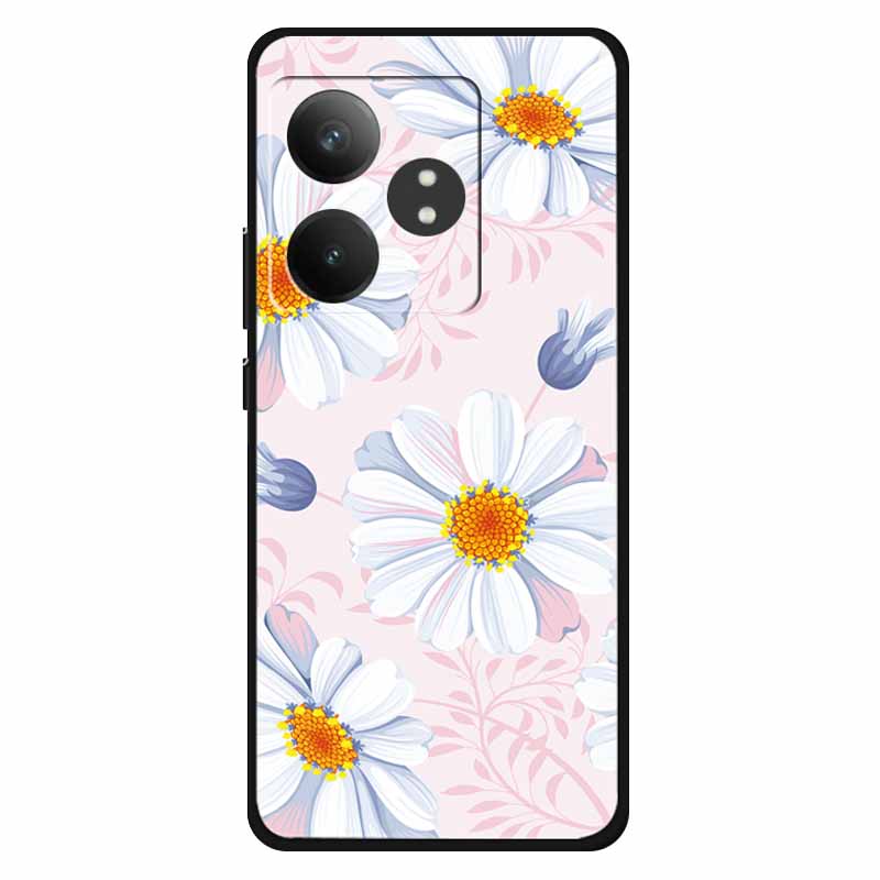 Funda For Realme GT 6T / GT 6 Cases Silicone Planet Painted TPU Soft Phone Back Cover For RMX3853 Protective Coque RMX3851  GT 6