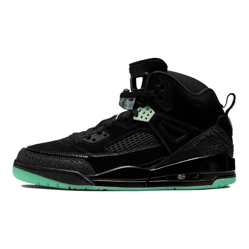 Jordan Spizike Black Green Glow 315371-032