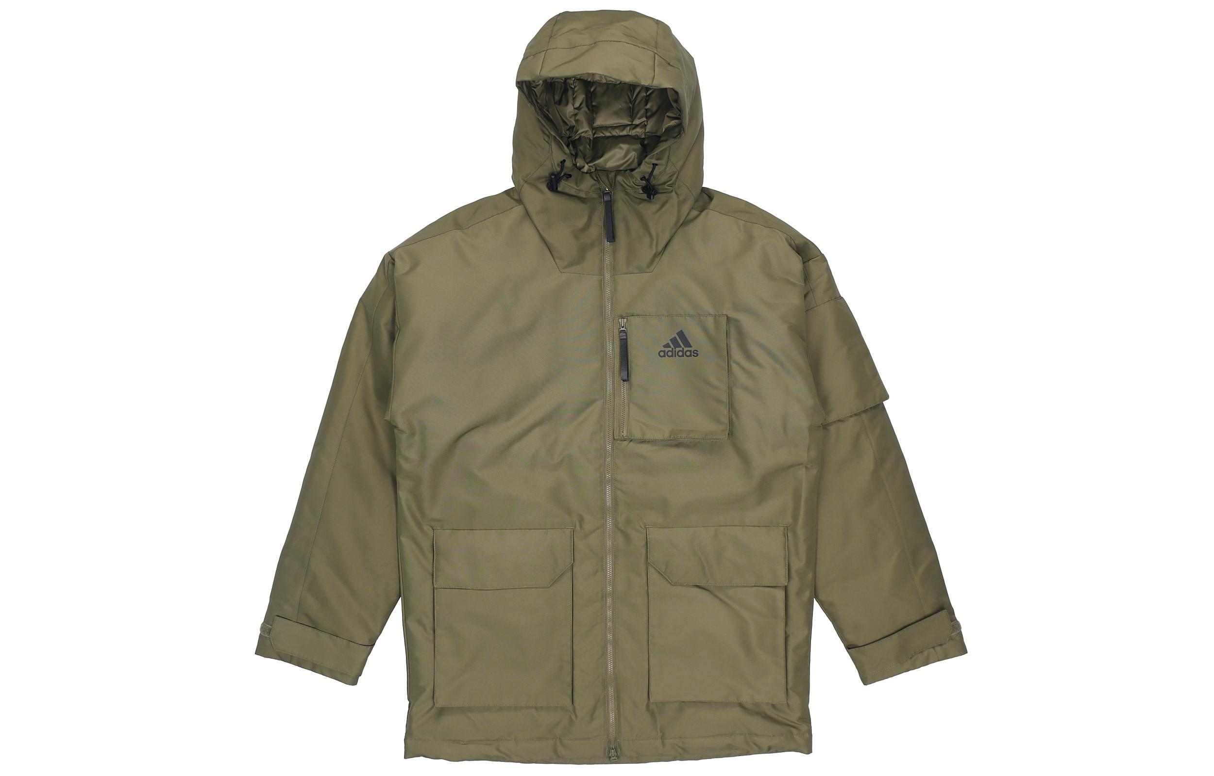 Adidas Down Jacket Winter Men s Olive Green H61734 L