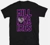 MILLIONAIRES Stacked Logo with Heart MySpace Scene Band T-shirt Tops Tee